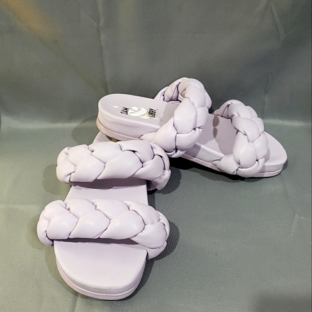 Women's Braided Sandals - Lavender